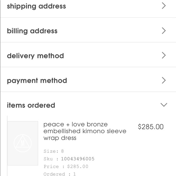 Peace & Love embellished dress - Picture 3 of 3